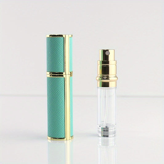 5ml Luxury Refillable Perfume Atomizer - Portable  Leather Case